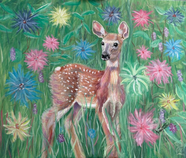 Forêt magique 绘画, 20x24 in