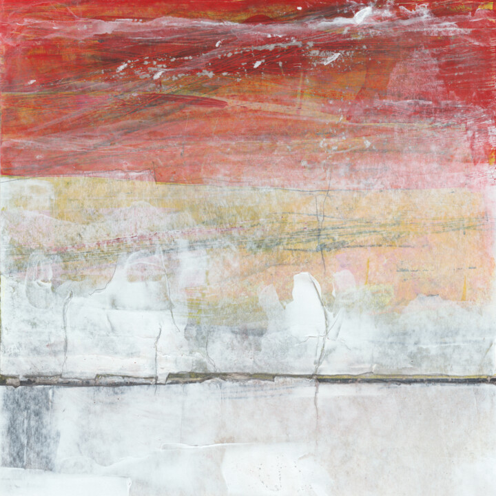 #237, acrylique sur papier, 07-2024 绘画, 9.8x9.8 in