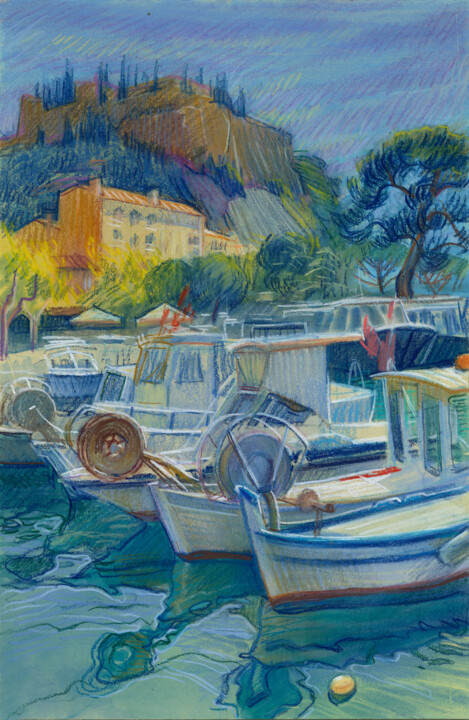 Provence #4 Cassis 13.04.2024 13h15 绘画