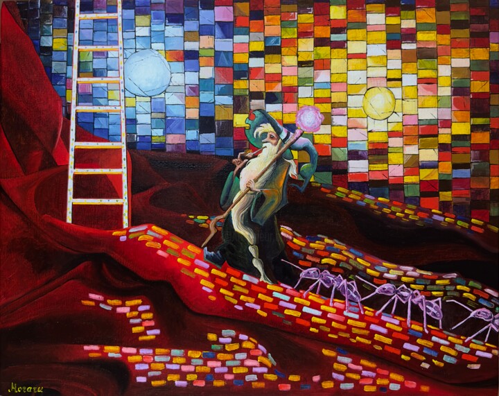 绘画,  15.8x19.7 in 