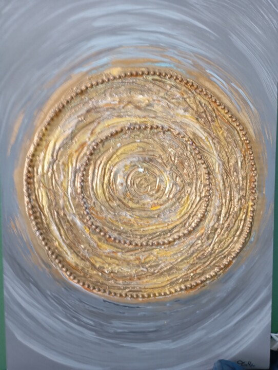 Солнце 1 绘画, 27.6x19.7 in