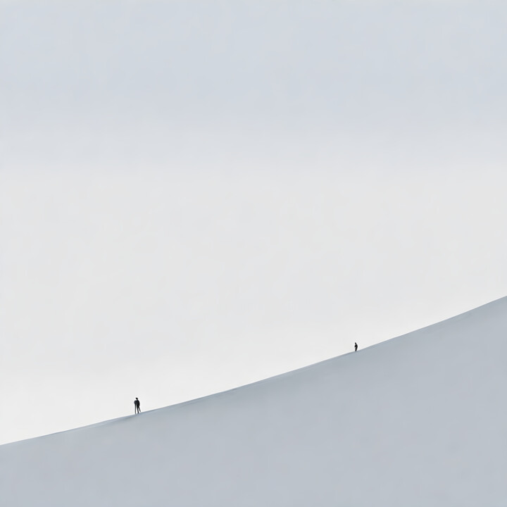 "Taches Noires sur u…" başlıklı Dijital Sanat Frraincky tarafından, Orijinal sanat, AI tarafından oluşturulan görüntü