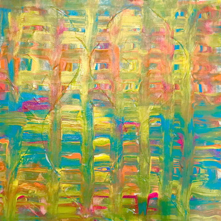 NEON 绘画, 20x20 in