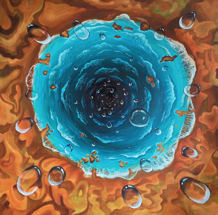 Siła jedności 绘画, 35.4x35.4 in