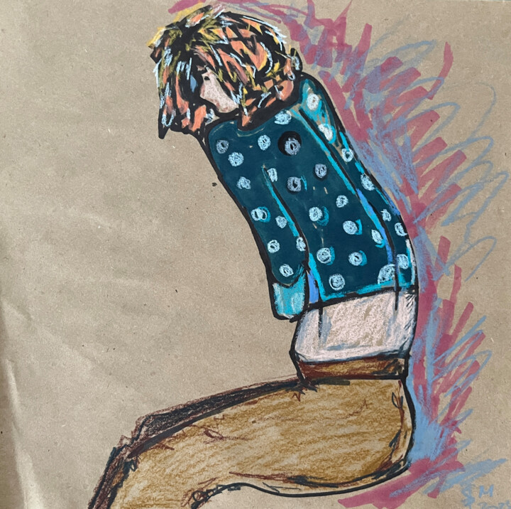 З42И / Back to the Future - {$M} 图画, 8.3x8.3 in