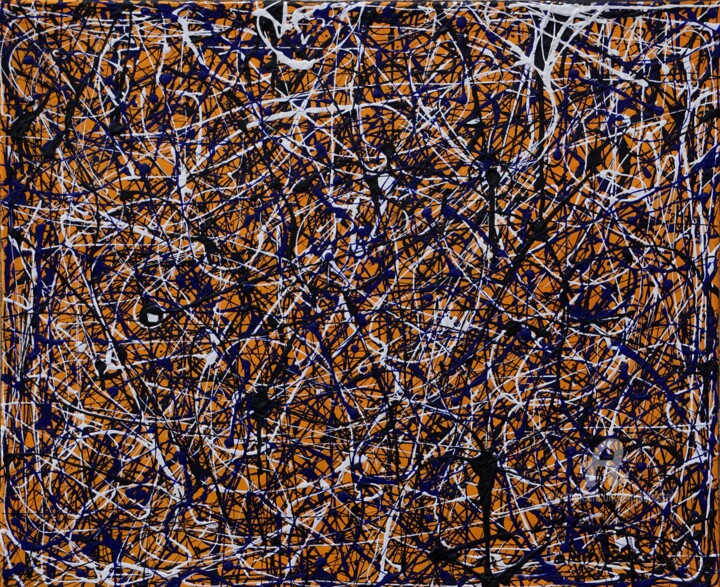 Sur le chemin de l'abstrait 绘画, 23.6x28.7 in