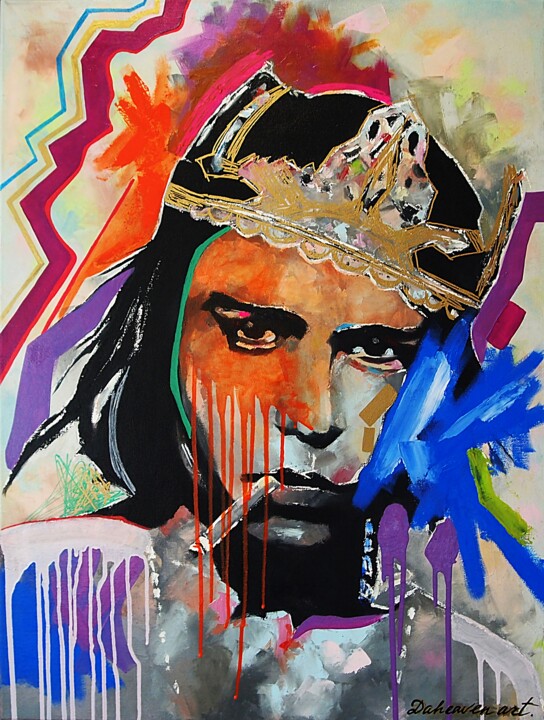 Vibrant Prince Oil Painting. Картина, 31,5x23,6 in