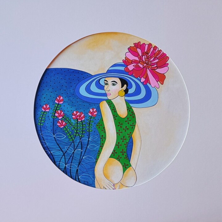 绘画,  11x11 in 