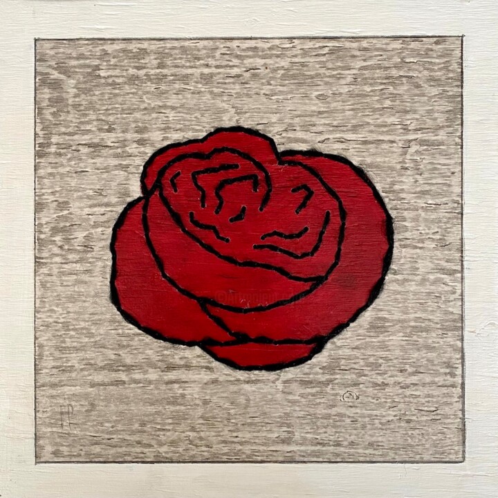 纺织艺术,  12x12 in 
