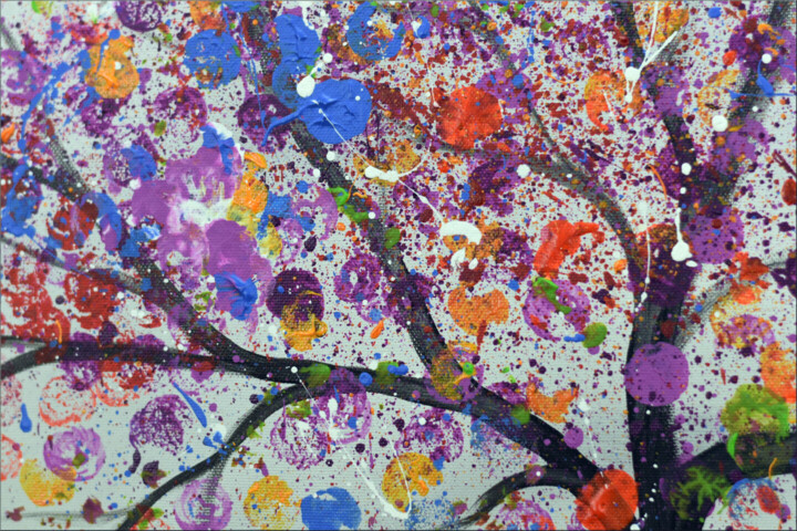 Artwork's surface or texture