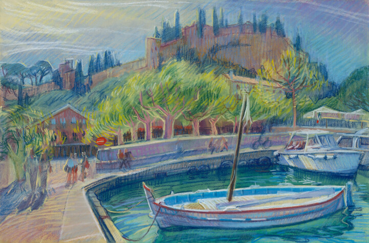Provence #7 Cassis 13.04.2024 10h30 绘画