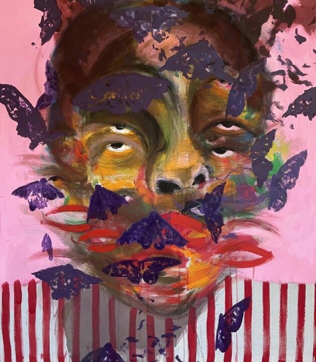 Can Be Heard - The Silence, I See - The Nothing Painting 미술작품, 59.1x51.2 in