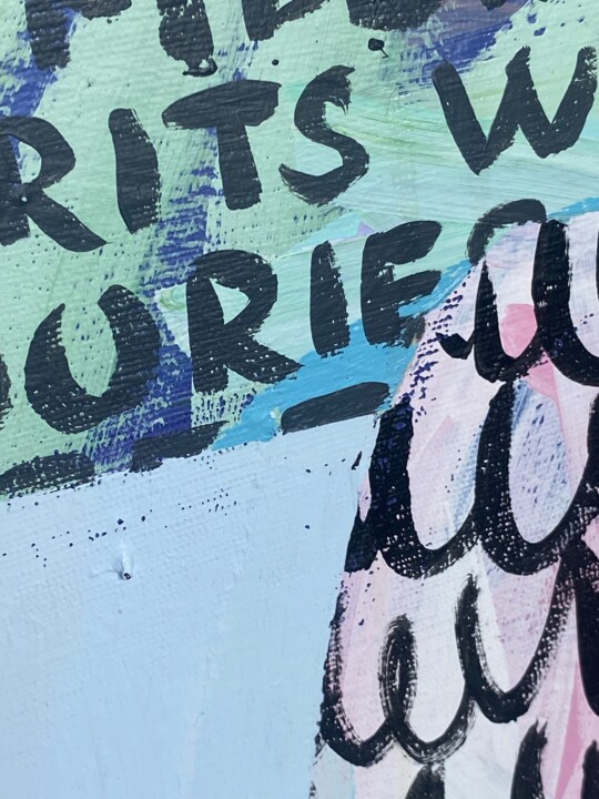 Surface ou texture de l'œuvre