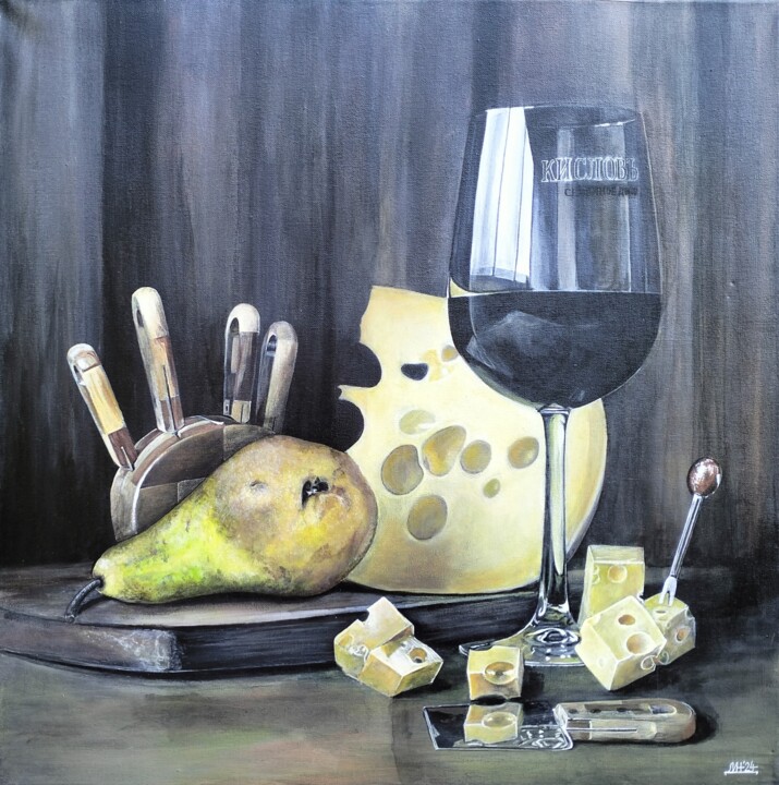 Богемная история 绘画, 23.6x23.6 in