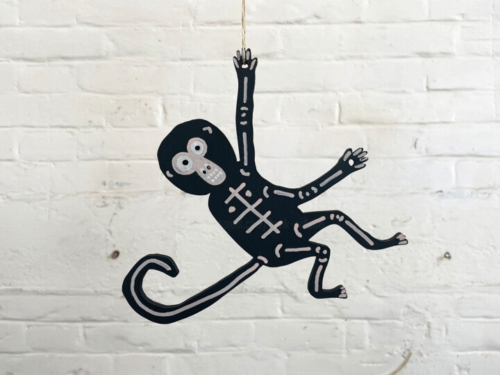 SPIDER MONKEY #2 Heykel, 6,9x7,5 in