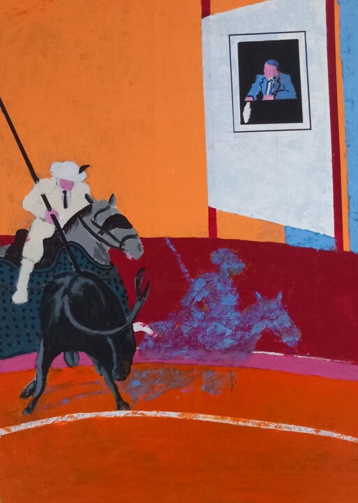 CAMBIO DE TERCIO 绘画, 27.6x19.7 in