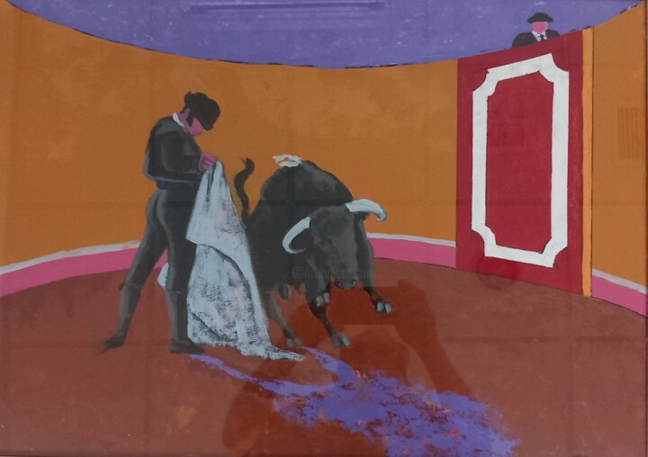 AL QUITE 绘画, 19.7x27.6 in
