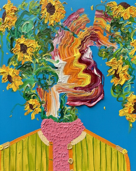 绘画,  30x24 in 