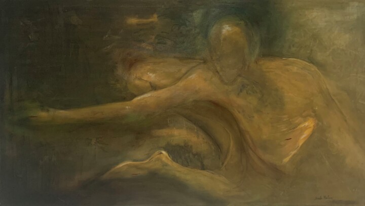 Calling 绘画, 32x55 in
