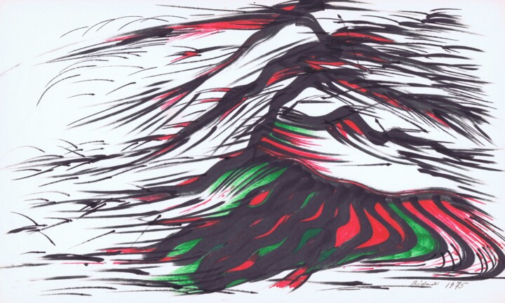 Vent fou 图画, 8.5x14 in
