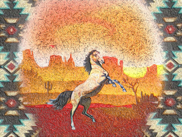 Mustang 数字艺术