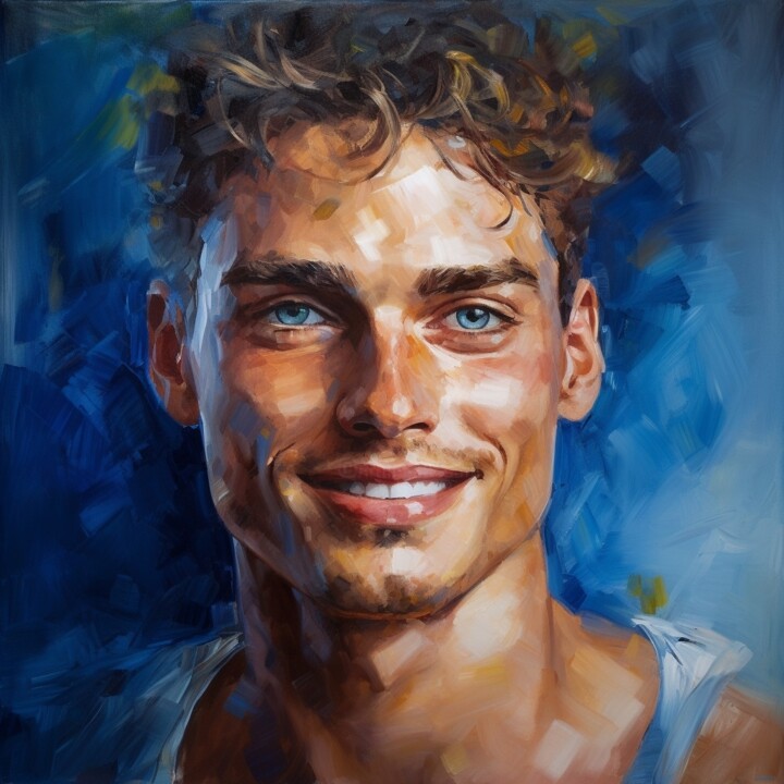 LOU 绘画, 15.8x15.8 in