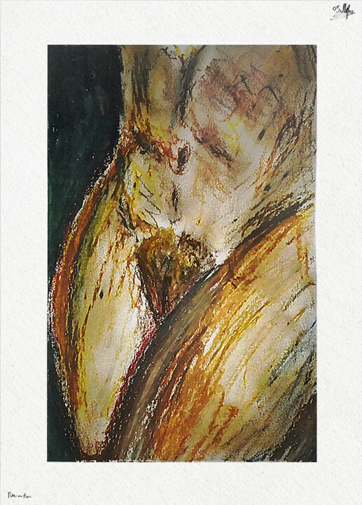Nu... Nu. 绘画, 11.8x8.3 in