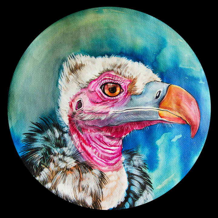 绘画,  13.8x13.8 in 