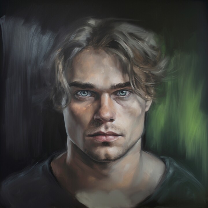 DOUGLAS 绘画, 15.8x15.8 in