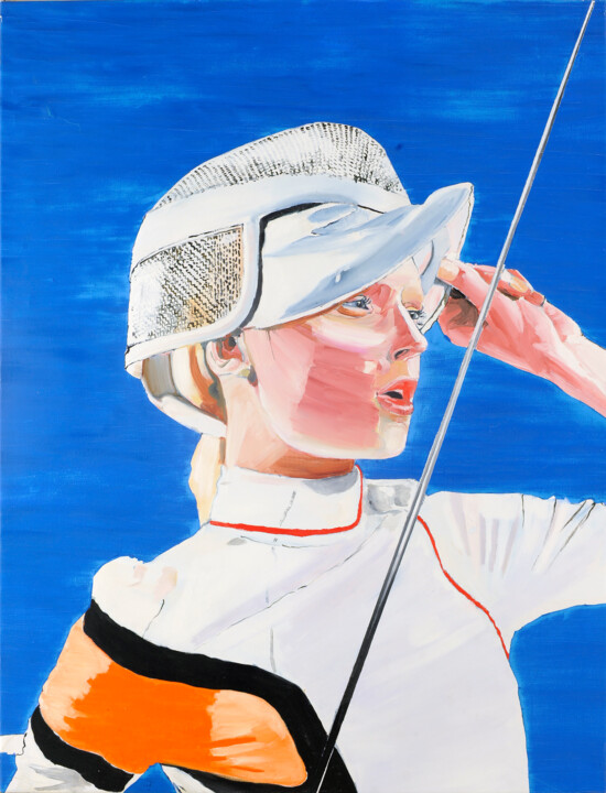 "die Fächterin" başlıklı Tablo Ekaterina Kolesnik tarafından, Orijinal sanat, Petrol