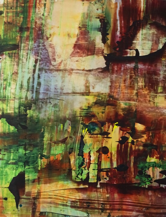 绘画,  67.7x52 in 