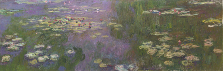 Le Bassin aux nymphéas 12 Картина, 78,7x236,2 in