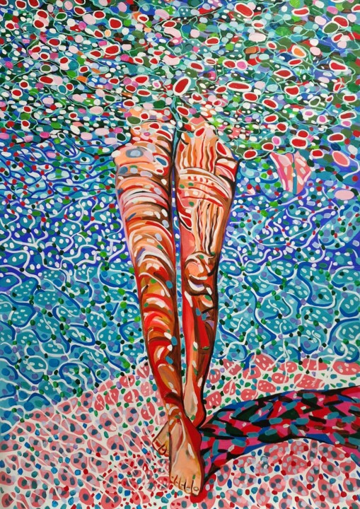 Underwater No12 Schilderij, 39,4x27,6 in