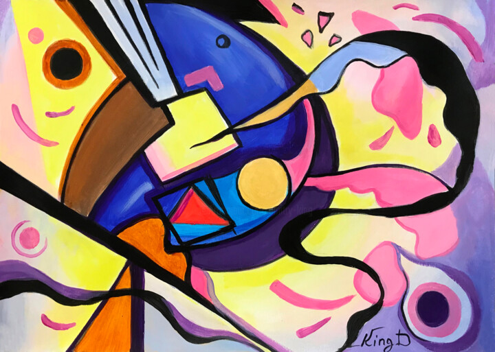 Overture 绘画, 27.6x39.4 in