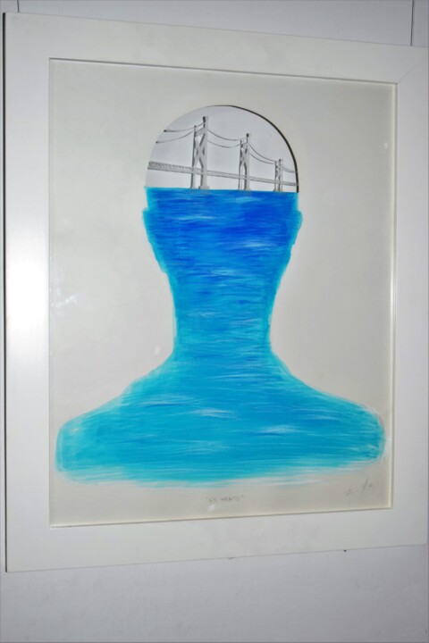 "Demente." başlıklı Tablo Eduardo Yanes Hidalgo tarafından, Orijinal sanat, Scratchboard 