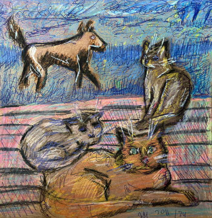 图画,  8.3x8.3 in 