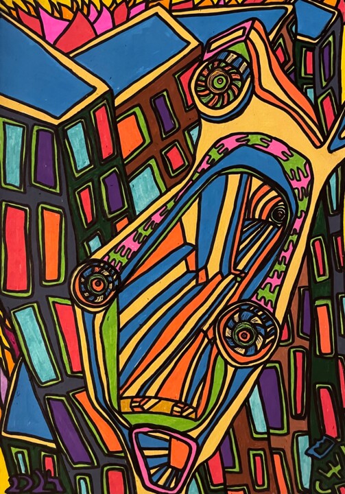 Lines make a world 图画, 11.7x8.3 in