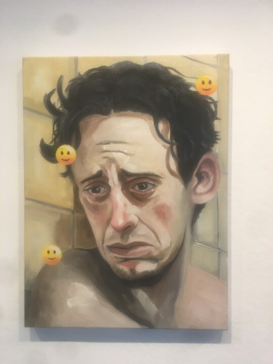 Œuvre présentée encadrée