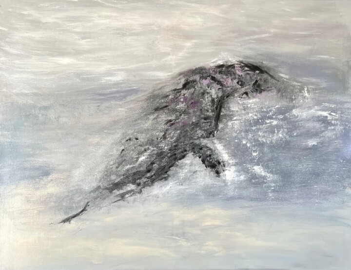 La Baleine Bleue 绘画, 35x45.7 in