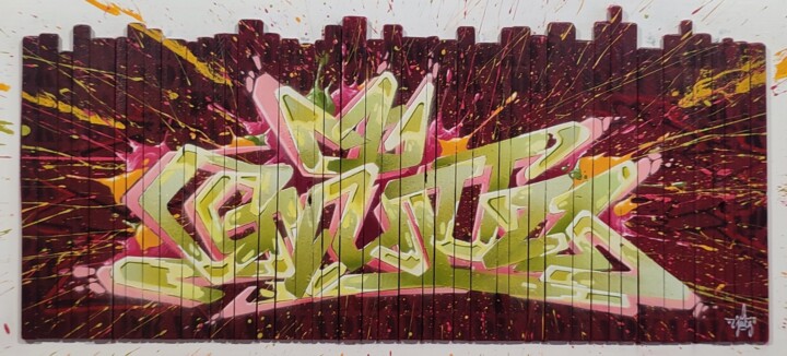 Canisse 3/3 绘画, 15.8x31.5 in