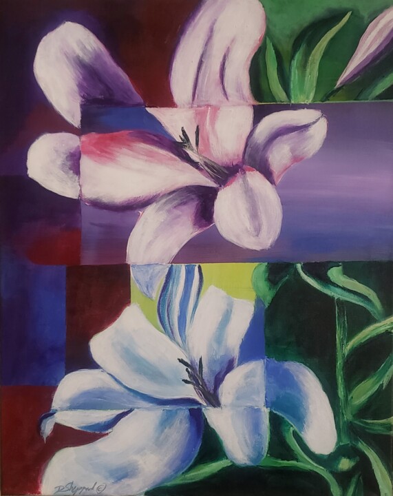 Floral 1.1 绘画, 20x16 in