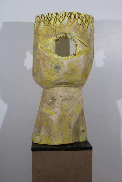 territoire transparent, 12/12 雕塑, 26.8x11.8 in