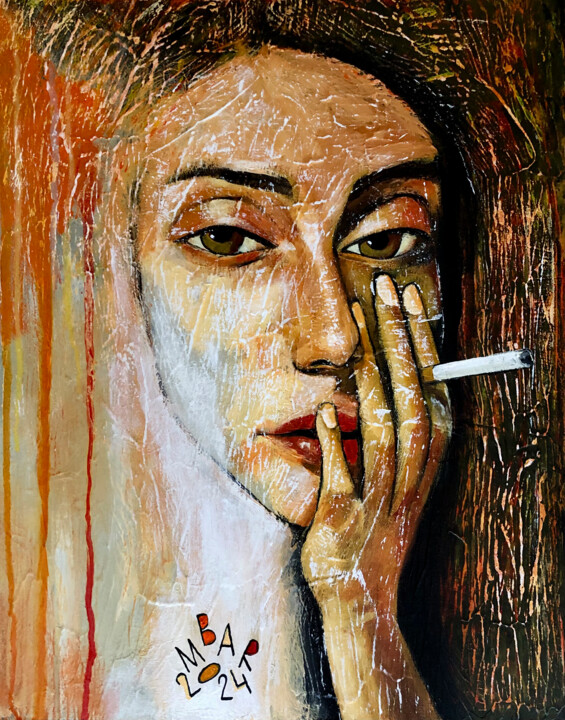 Memory 绘画, 19.7x15.8 in