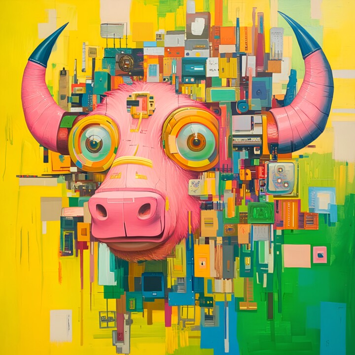 The Buffalo of the Future 数字艺术