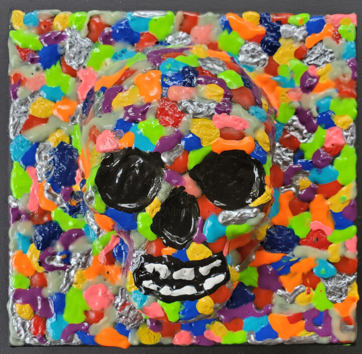 Lullaby #2 Painting, 6x6 in