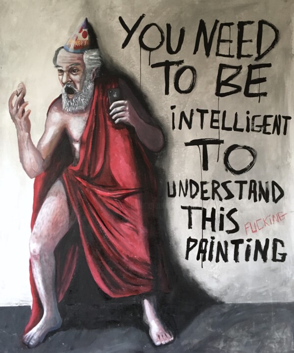 绘画 标题为“You need to be inte…” 由Gabriel Grecco, 原创艺术品, 丙烯