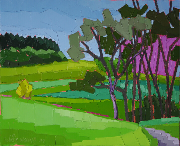 Peinture,  19,7x24 in 