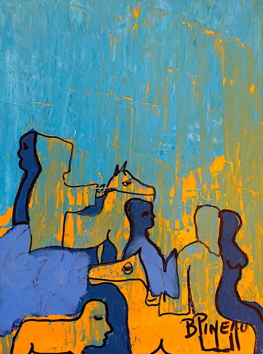 绘画,  13x9.5 in 