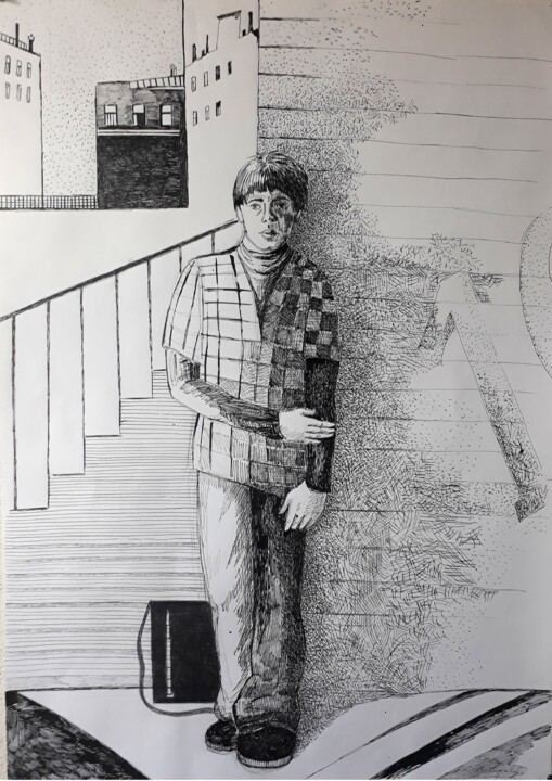 图画,  32.3x20.5 in 