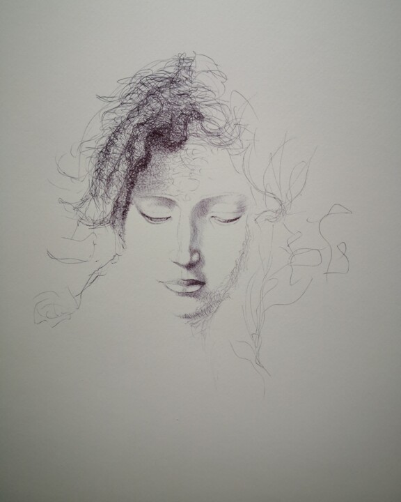 Drawing,  16.5x11.8 in 
